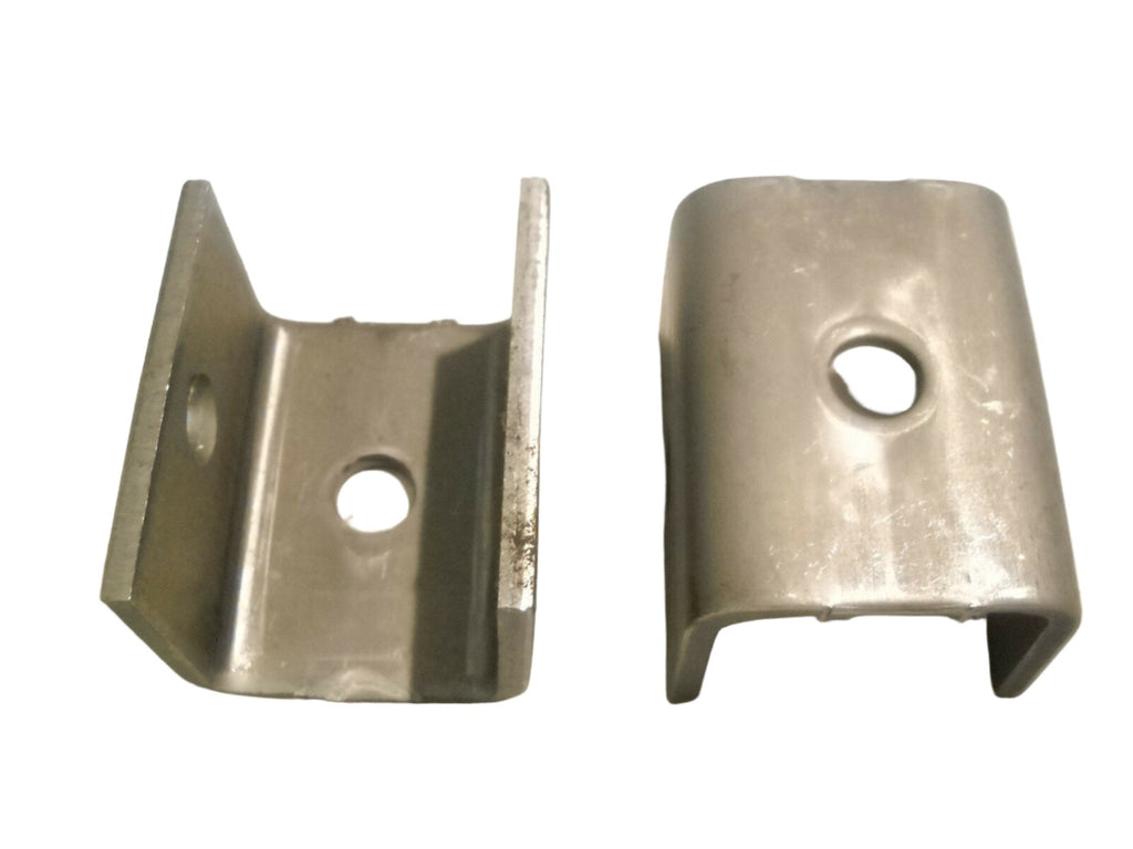 2- Steel Hangers 1.91" Wide 2" Height 3" Long Trailer Leaf Spring Axle Weld-On (H-2.125-KITOF2)