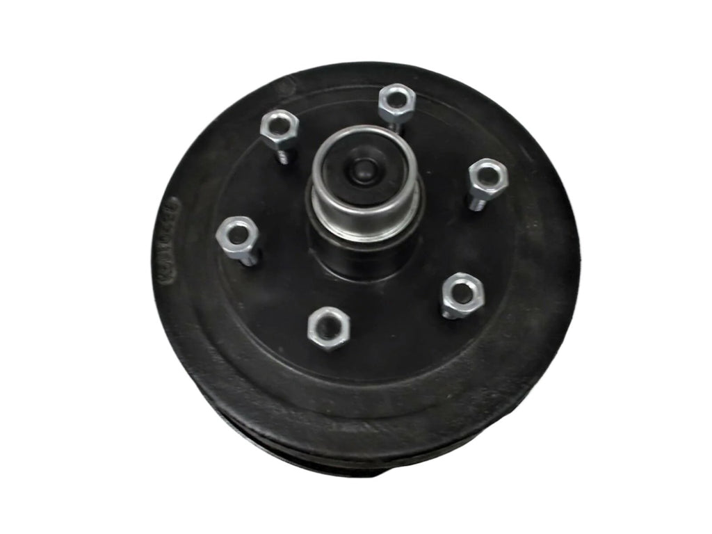 6 x 5.5 Right Side Brake Assembly Spindle Kit Stub End Unit Trailer Axle 3500 84 (STUB-84-655-DR)