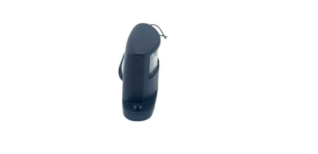 Black Incandescent License Plate Light RV Trailer Camper (J-88)