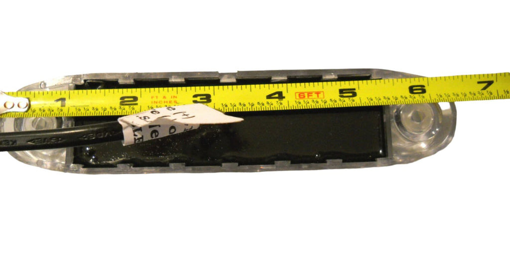 6" White LED Ground Panel Backup Work Light Off Road Trailer Jeep USA  (E10-W000-1)