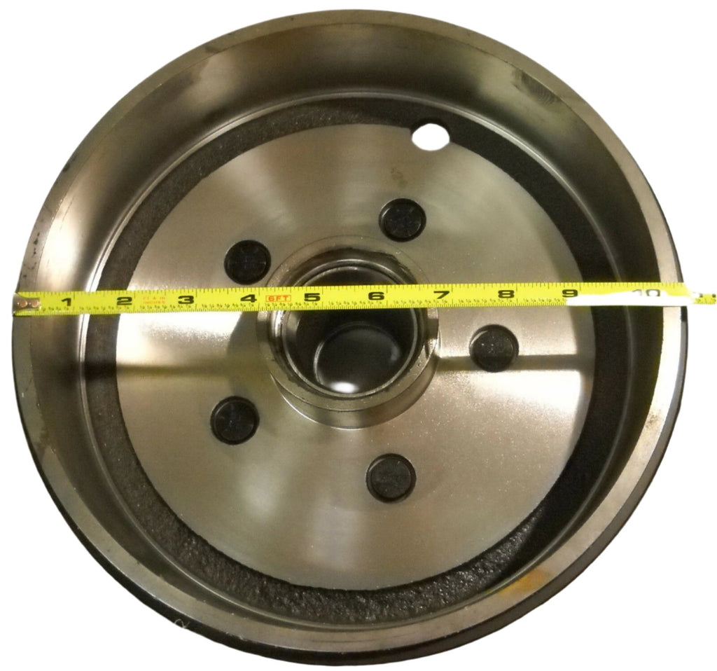 Basic Kit 5 x 5 Drum 3500# 10" Electric Backing Plate Left Side Only Trailer  (94550-B-IMP-L)