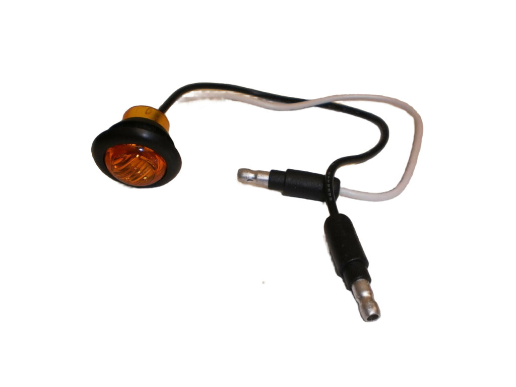50 - Maxxima 3/4" Amber LED Clearance Marker Truck Light Bullet  (M09300Y-LOT50)