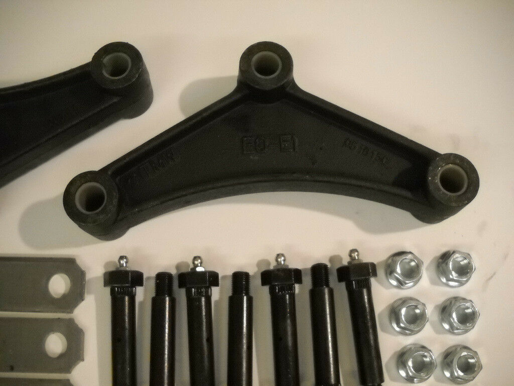 Tandem Axle Trailer Suspension Rebuild Kit Long Equalizers Brass Wet Bolt 3.125 (SRK-TA-WB-LE-3125-BB)
