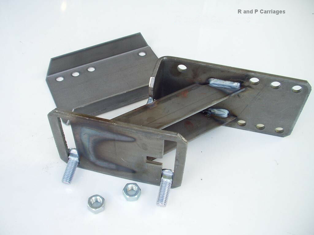 Universal Heavy Duty Spare Tire Mount fits ALL 4 & 5 Lug Trailer RV Camper Jeep (ST CARRIER + ST BRACKET)