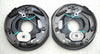 Pair Trailer Backing Plate Brake Electric 10" Fits Dexter Nev-R-Adjust 3500 Self (BK-10E-FSA-SET)