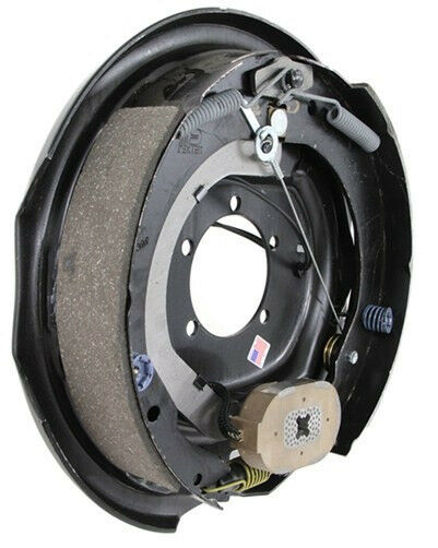 Genuine 12x2" Dexter Never Adjust Electric Trailer Brake Backing Plate LEFT (023-458-00)