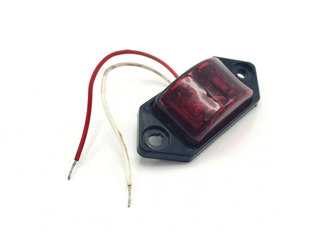 Kaper II 3-3/8" x 1-3/8" Red LED Clearance Marker Trailer Light P2 P3 Rated (L04-0038R)
