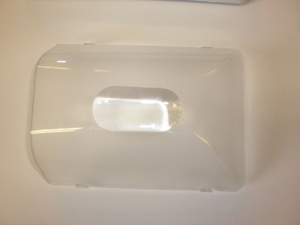 White Interior Dome Light Camper RV Trailer Incandescent with 12V Receptacle  (D-23)