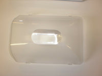 White Interior Dome Light Camper RV Trailer Incandescent with 12V Receptacle  (D-23)