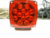 Submersible Boat Trailer Right Side Light LED Red with Red Lens truck Trailer Rv (J-24245)