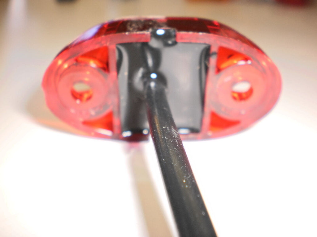 TEN - TecNiq Red LED Clearance Marker Light Camper Trailer Truck USA (S21-RR00-1-LOTOF10)