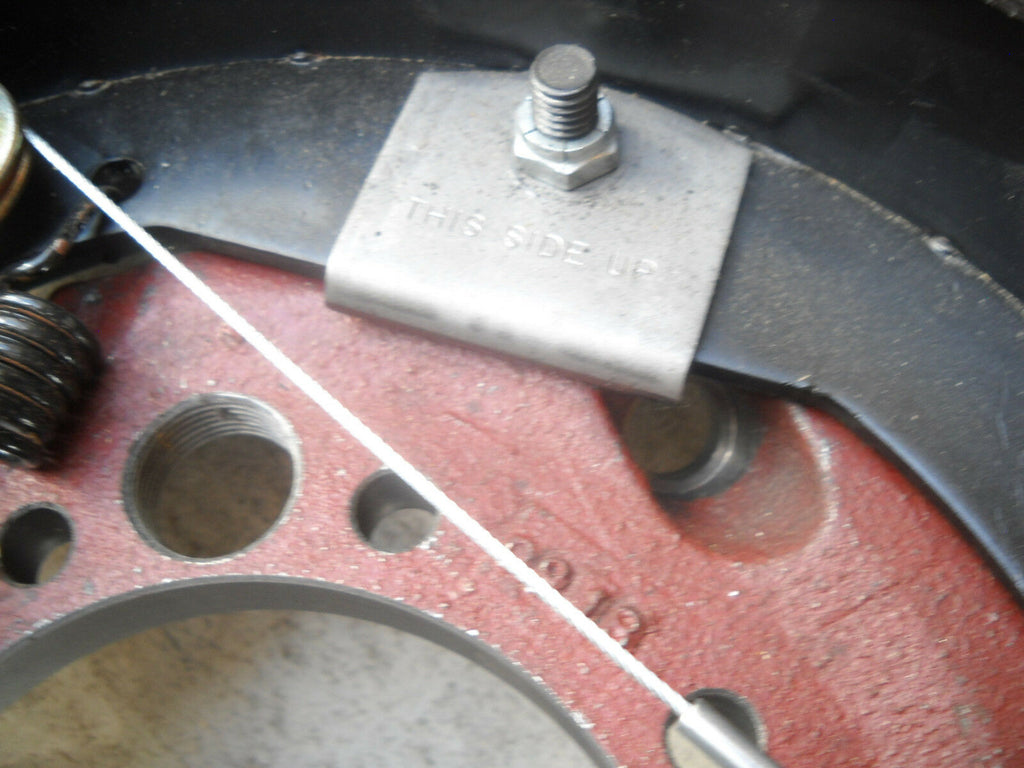 12-1/4 x3-3/8" Dexter Right Hydraulic Brake Backing Plate Trailer 10000 10K Axle (023-411-00)