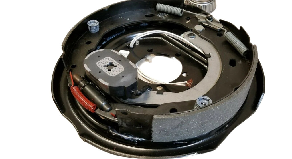 Replace Right Trailer Brake Dexter 8x6.5 Drums 9/16 Nuts 7000# 12" Backing Plate (821913-B-DEX-R)