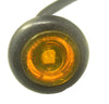 3/4" Amber Mini Hot Spot Bullet 1 LED Clearance Marker Trailer Truck Light (J-54-A)