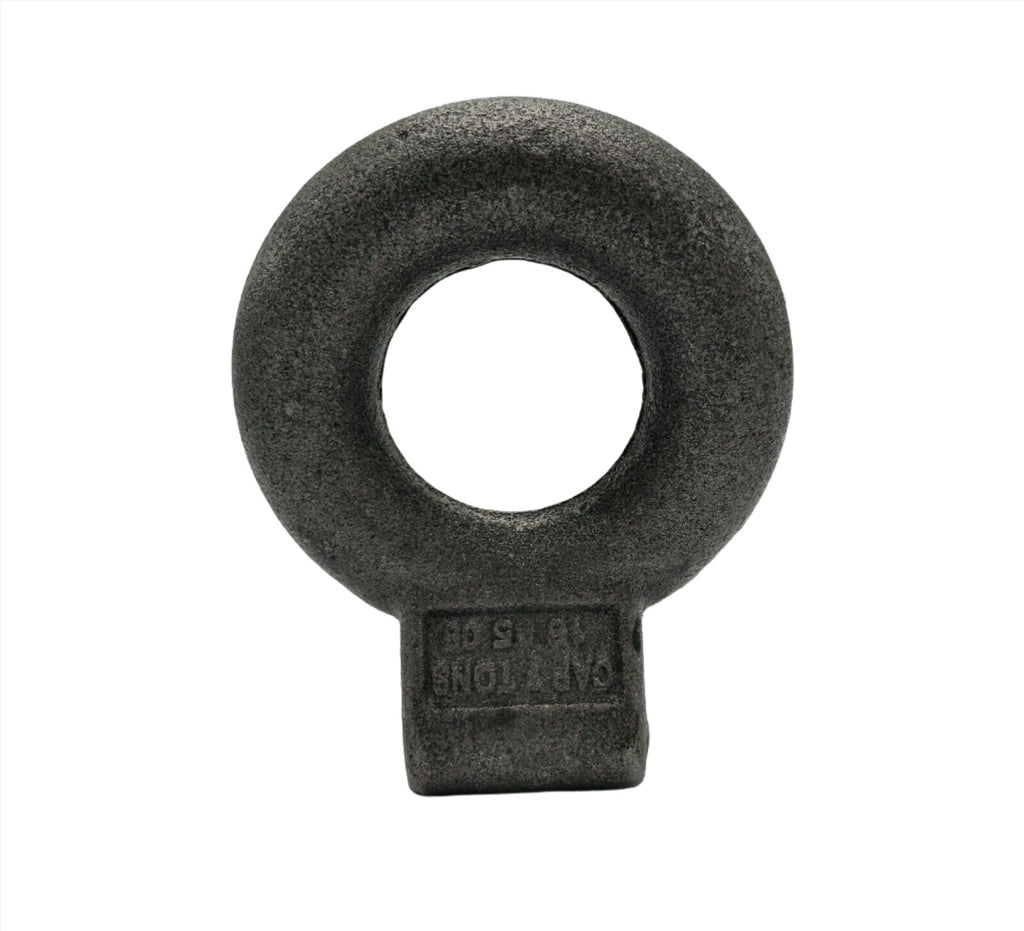 16137 3" Adjustable Pintle Coupler Lunette Eye Trailer Hitch Forged Tow Ring Military (16137-KIT)