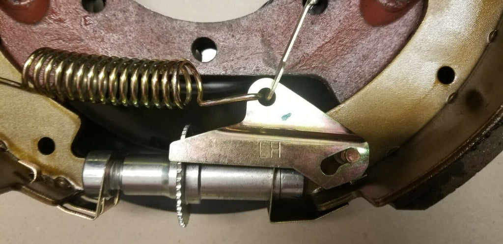 Pair of 12.25 x 5 Hydraulic Backing Plate 12k 15k Self Adjusting Left & Right(77-1212H-KIT) Dexter and Lippert LCI