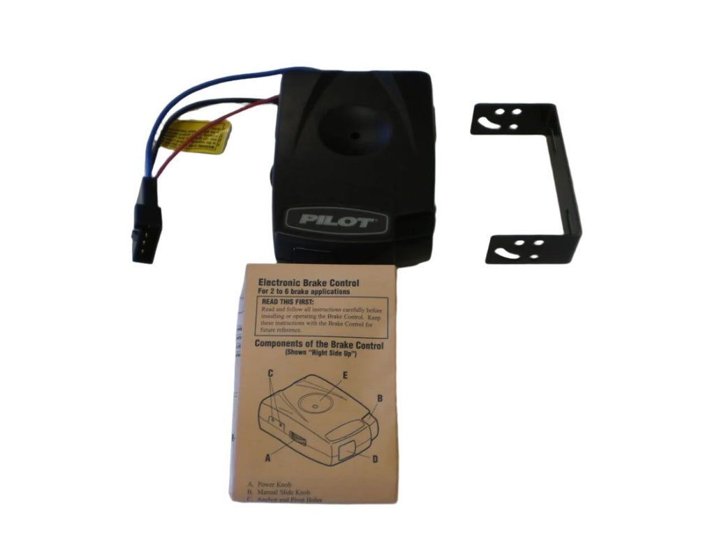Pilot 80550 Electric Trailer Brake Control + 1999 - 2002 GM 3025 Wiring Harness (80550-25)