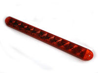 1 - 15" inch Slimline LED STT Stop Turn Tail Lights LED Red  Flatbed Trailer RV  (J-535-R)
