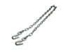 1/4" Trailer Safety Chains Camper RV 5000# Rated with Latching S Hooks (TCL2)