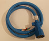 Arctic Blue 7 Way Trailer RV Cord Cold Weather Wire Double Connector Plug 6ft (J-7067-WH)