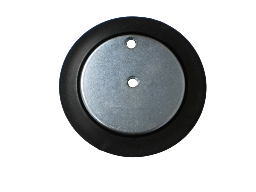 4 - 4" Round Surface Mount D Ring Tie Downs Trailer ATV 800# Rated with Bezel (RR02-LOTOF4)