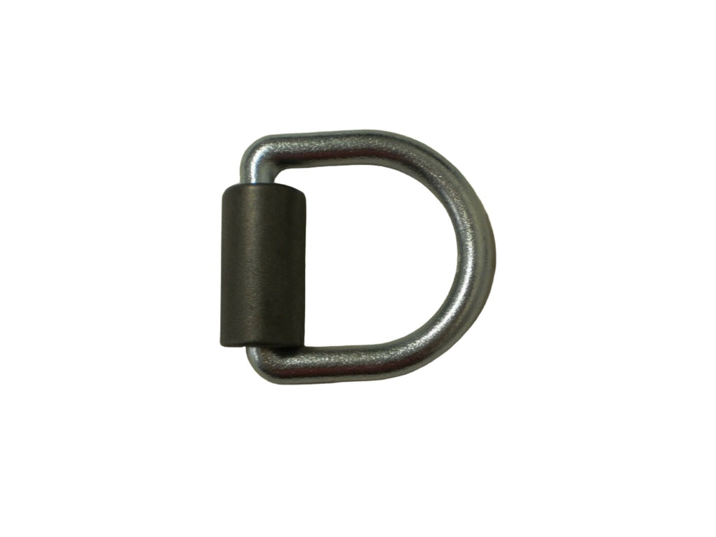 3/8" Weld on Zinc D Ring 6000# ATV Motorcycle Trailer Rope Tie Down Loop  (LRW5)