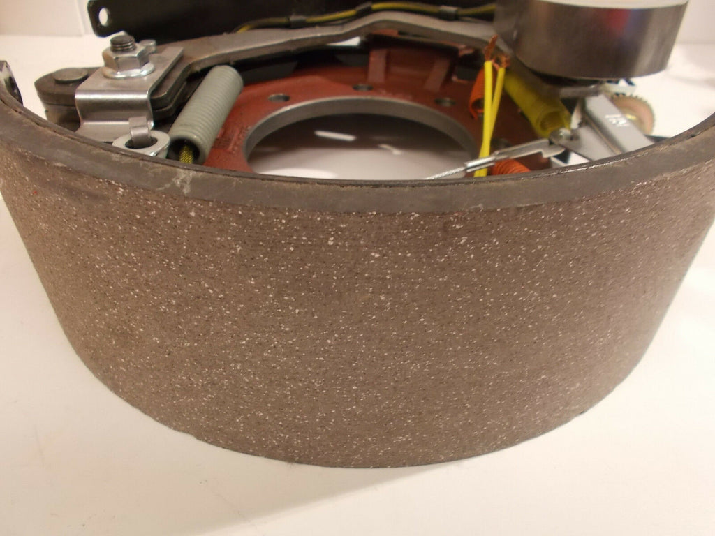 12.25" x 4" Brake Back Plate Self Adjust Trailer Right Side 10000 Heavy Duty Cap (023-439-00)