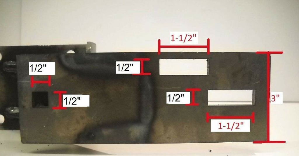 Universal Trailer Spare Tire Mount fits ALL 4 5 6 8 Lug Stud Wheels Carrier RV (STC-RP-K)