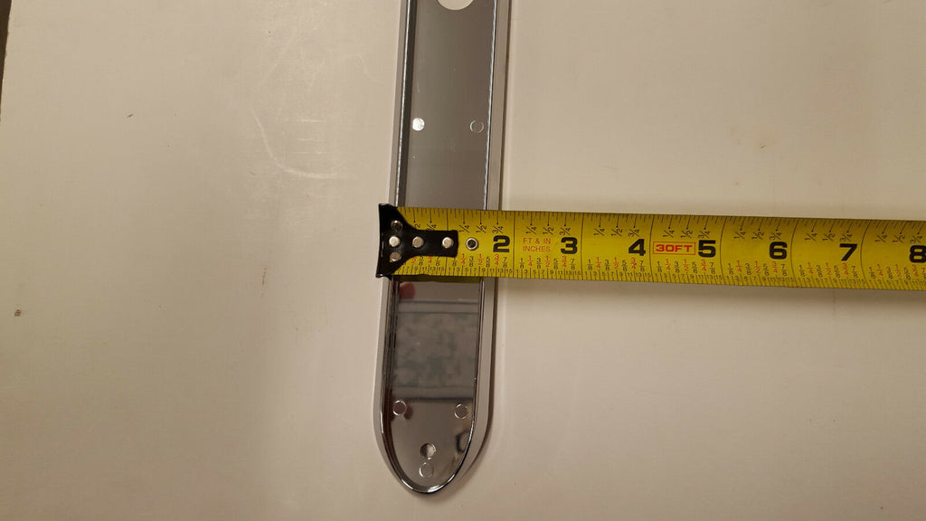 TWO 15" Low Pro Red LED Stop Turn Tail Light RV Trailer Truck & Chrome Bezel USA (T10-rr00-1 + T10-0c00-1LOTOF2)