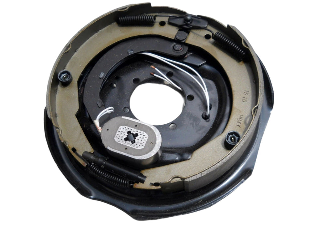 One Pair (2) Trailer Electric Brake Complete Back Plate 12x2 5.2K-7K axle Camper RV (12RVEB-1P)