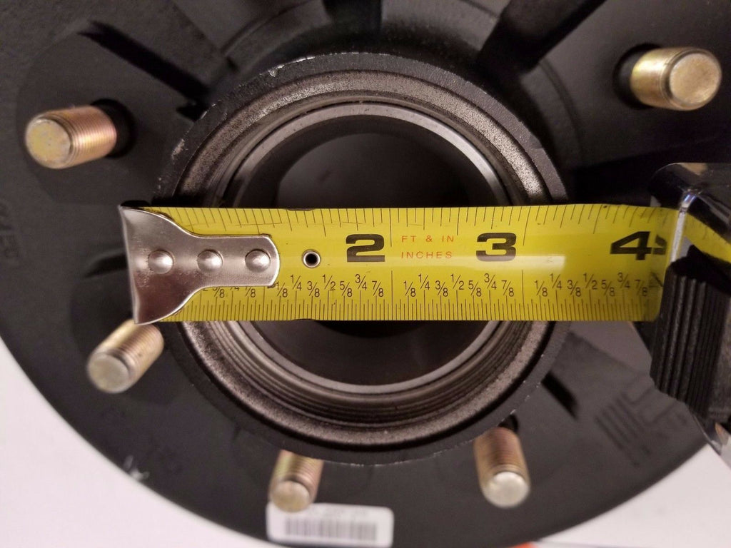 Dexter Drum 8K oil bath 9/16" stud 4.75" pilot hole 12.25" x 3.375 With Bearings (008-285-09-KIT)