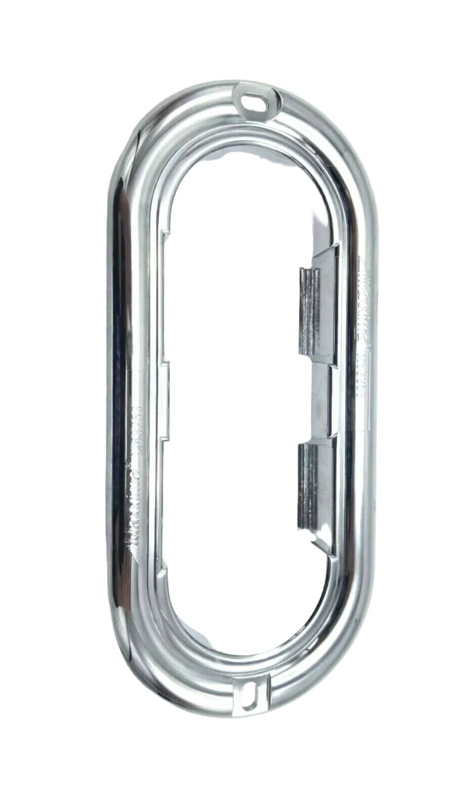 6" Oval Trim Ring Maxxima M63253CH Truck Trailer Plastic Chrome Bezel Cover (M63253CH)