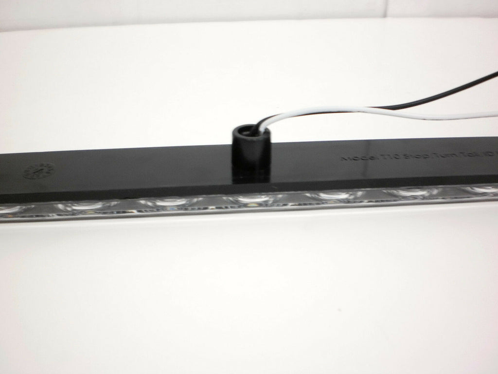 TWO 15" Slimline White LED Back Up Tail Reverse Light TecNiq Trailer RV  USA (T10-LC00-1-LOTOF2)