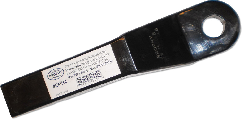 Heavy Duty Forged 15,000# Receiver Hitch Ball Mount 4 Drop EMH4 Trailer stinger (EMH4)