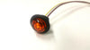 3/4" Amber LED Clearance Marker Light Truck Trailer PC Rated Sidemarker (219-1100-1)