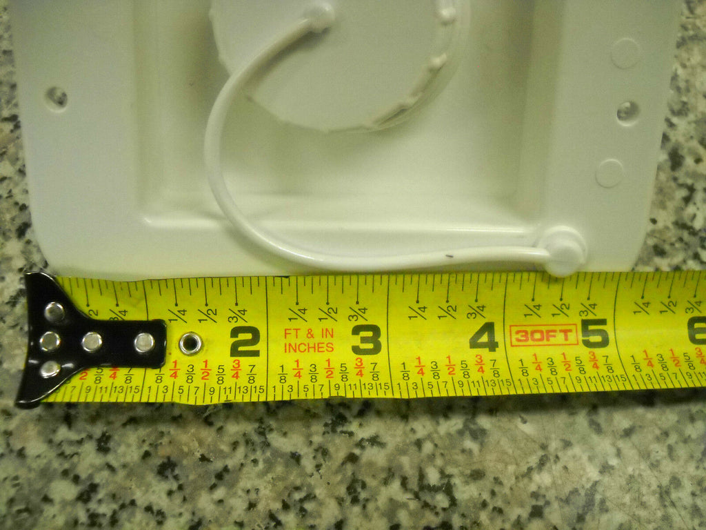 Valterra White Gravity City Water Inlet Hatch Camper Rv Trailer (VAL2001BU)