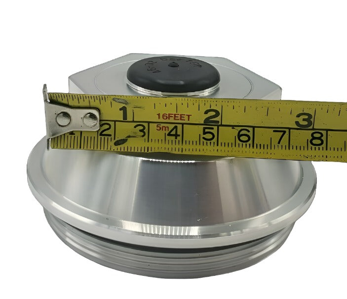 3.5" BILLET ALUMINUM Oil Cap Fit Dexter 21-88 Trailer Axle bearing hub 10K 9-123 (21-88 Billet-KIT)