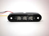 TecNiq White accent 3 LED EON Light Daytime Step Motorcycle USA Manufactured (E03-M000-1 + E03-0BV0-1)