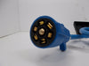 7 Way Plug Inline Pre-Wired Trailer ARTIC BLUE Cord Junction Box 6 Ft Wiring Cable Towing (J-JB-6FT)