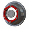 FOUR 3.5" Valcrum Aluminum Hub Cap Fits 9K-10K GD Trailer Axle Oil 21-88 Dexter (ST-350-LOTOF4)