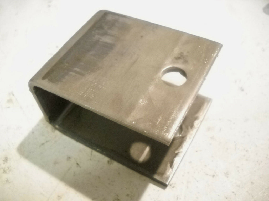 Steel Hanger 1.91" Wide 3.875" Height 3" Long Trailer Leaf Spring Axle Weld-On (H-3.875)