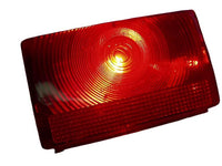 Pair Trailer Stop Turn Tail Lights – Jammy J-70 & J-70-L Box Style – Red Left & Right Set (J-70+J-70-L)