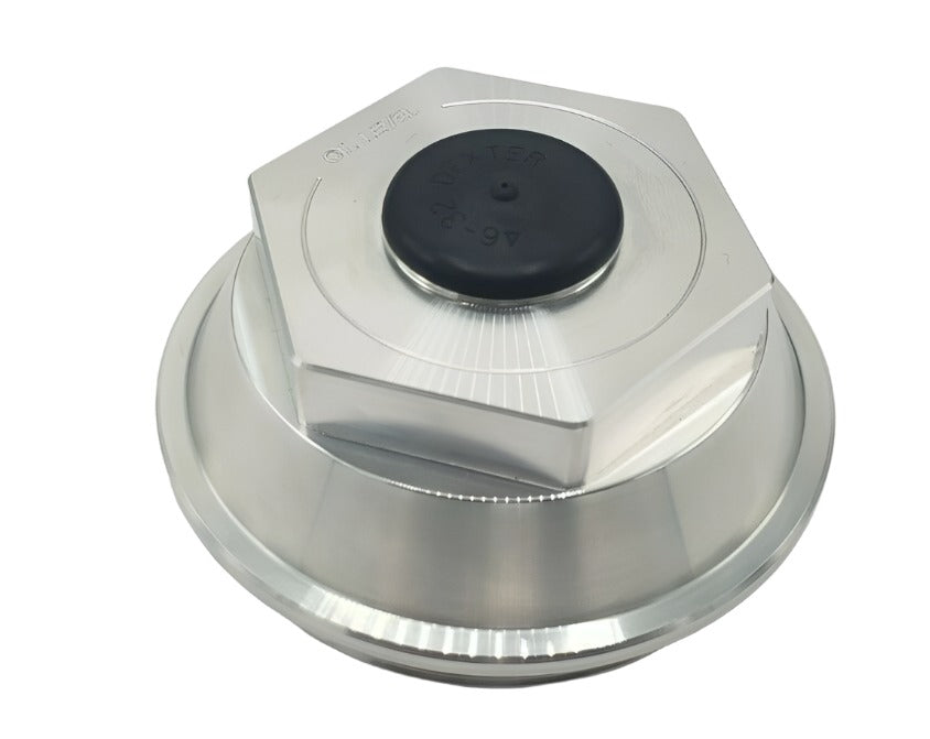 3.5" BILLET ALUMINUM Oil Cap Fit Dexter 21-88 Trailer Axle bearing hub 10K 9-123 (21-88 Billet-KIT)