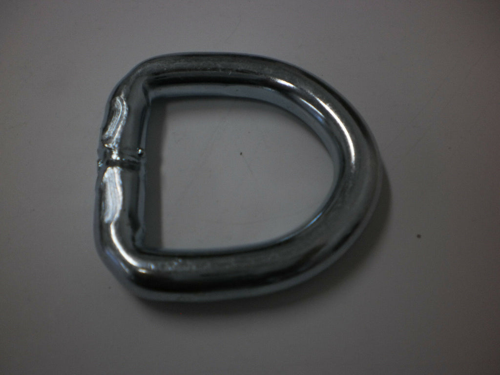 10 - 3/8" D Ring 5000# Weld On ATV Motorcycle Rope Tie Trailer Truck (WR15-LOTOF10)