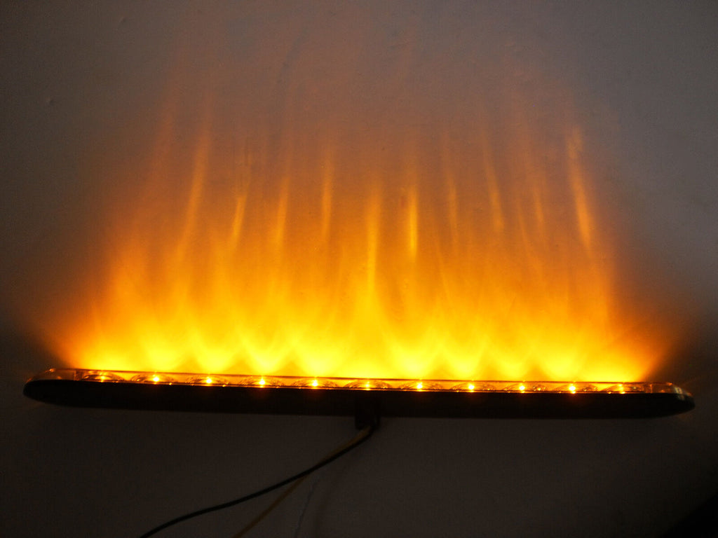 15" Amber Clear Dual Function Turn Marker Light LED Trailer TecNiq USA (T10-AC00-1)