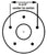 Add Trailer Brakes Basic Dexter 5x4.5 3500# Drums Genuine Dexter Backing Plates  (94545-B-DEX)