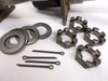 FOUR 1750# EZ Lube 2" Round #84 Spindle 3500# Axle fits Dexter ALKO Axis Trailer (SP-20084FZ-X4)