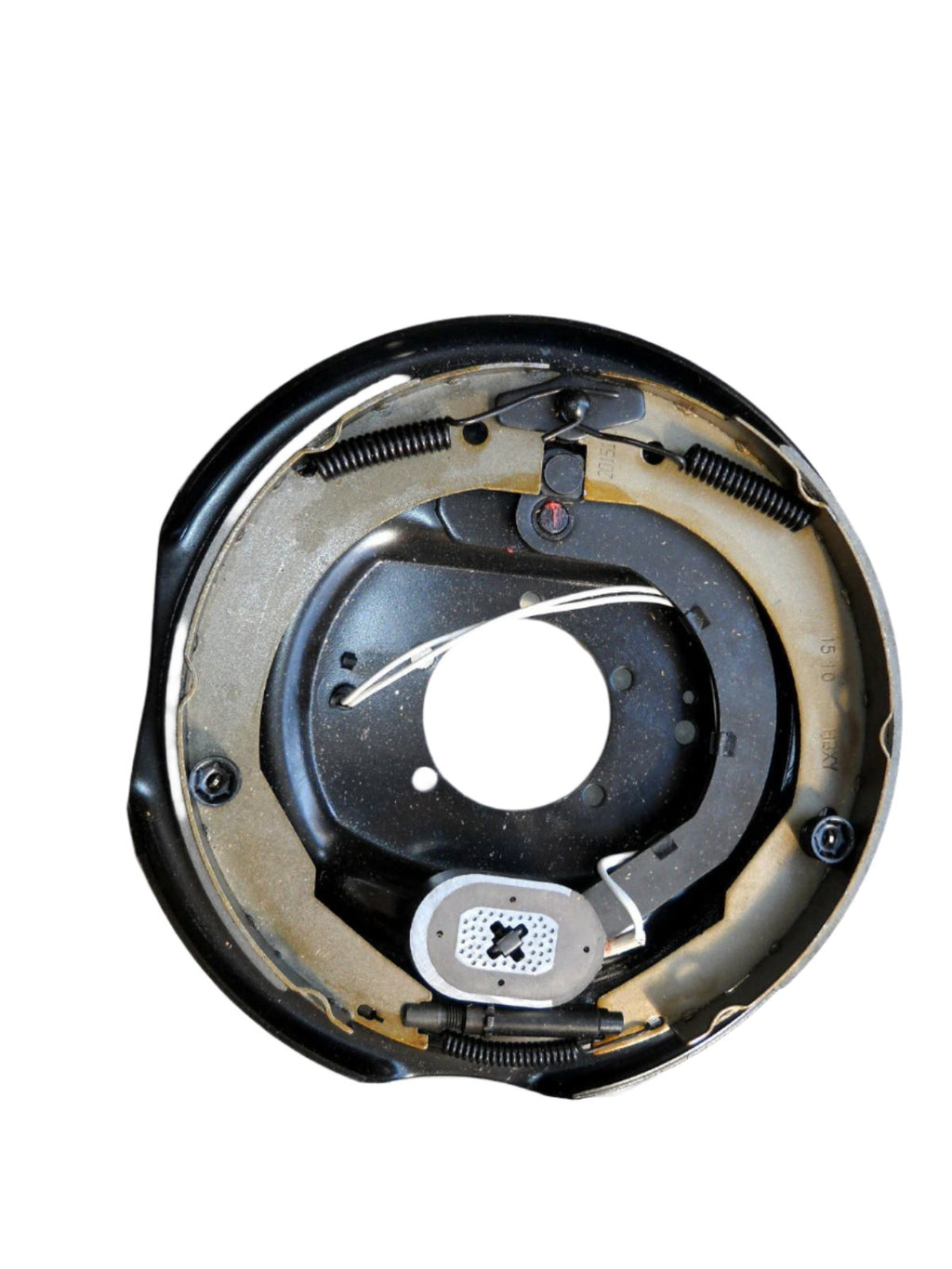 Add Brakes Trailer Axle Rebuild Kit 6 x 5.5 Lug Electric Brake Backing 5200 6000 (92655-B-IMP)