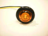 25 -  3/4" Amber LED Clearance Side Marker Bullet Trailer Light Truck Yellow PC (J-51-A-L25)
