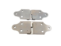 2 x Wood Side Stake Side Board Connector Brackets Trailer Truck Straight Zinc  (B2585BZ)